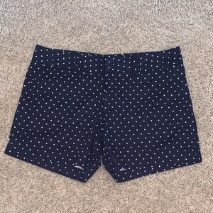 Tommy Hilfiger Navy Blue Polka Dot Women's Shorts